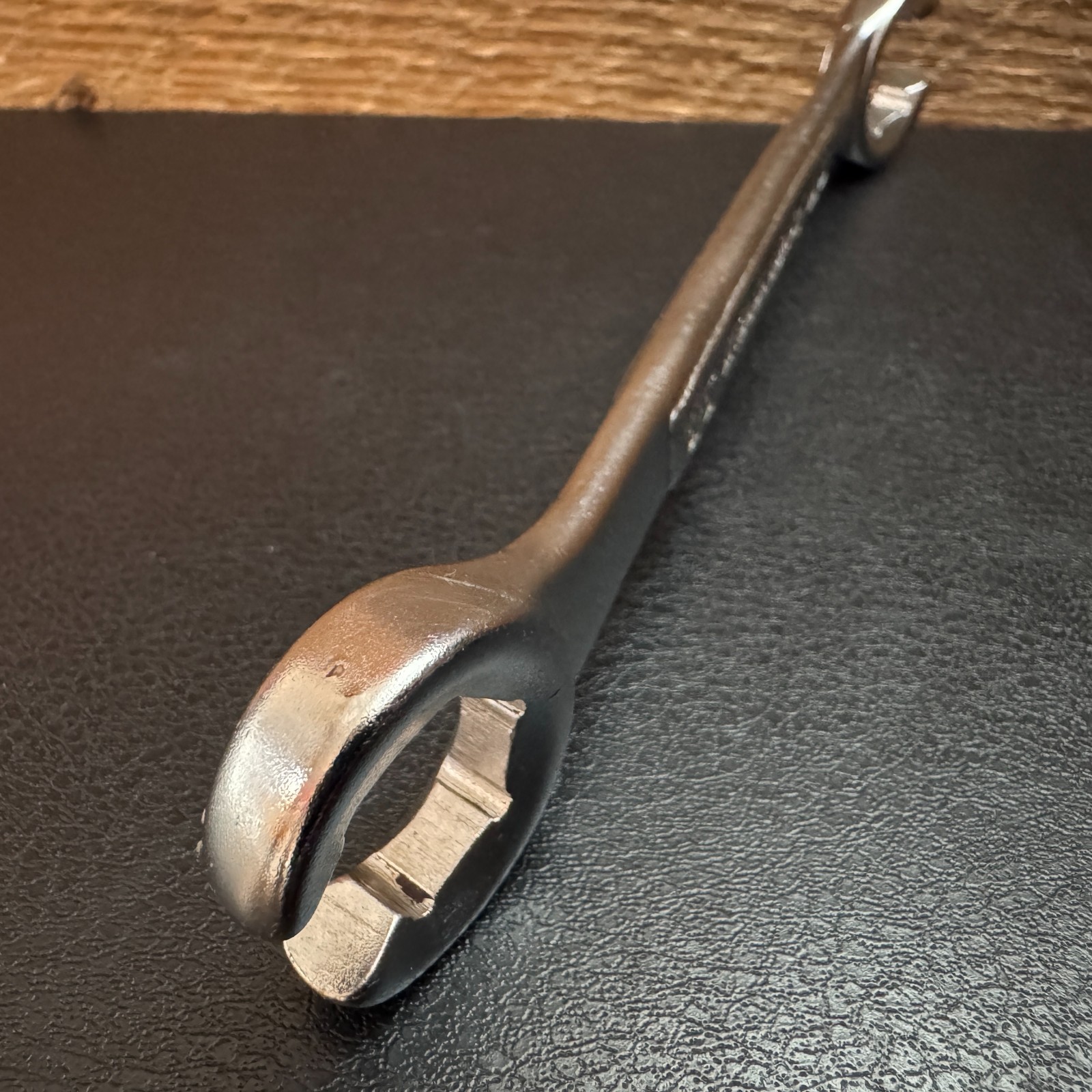 Vintage POWER TORQUE GM0012 Flare Nut Brake Line Wrench 5/8″ 11 /16″ Offset USA