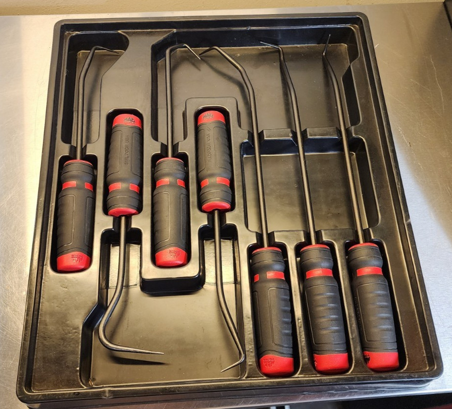 Mac Tools – 7 PC. Mac-Grip Radiator Pick Set – Red – PSR7DR