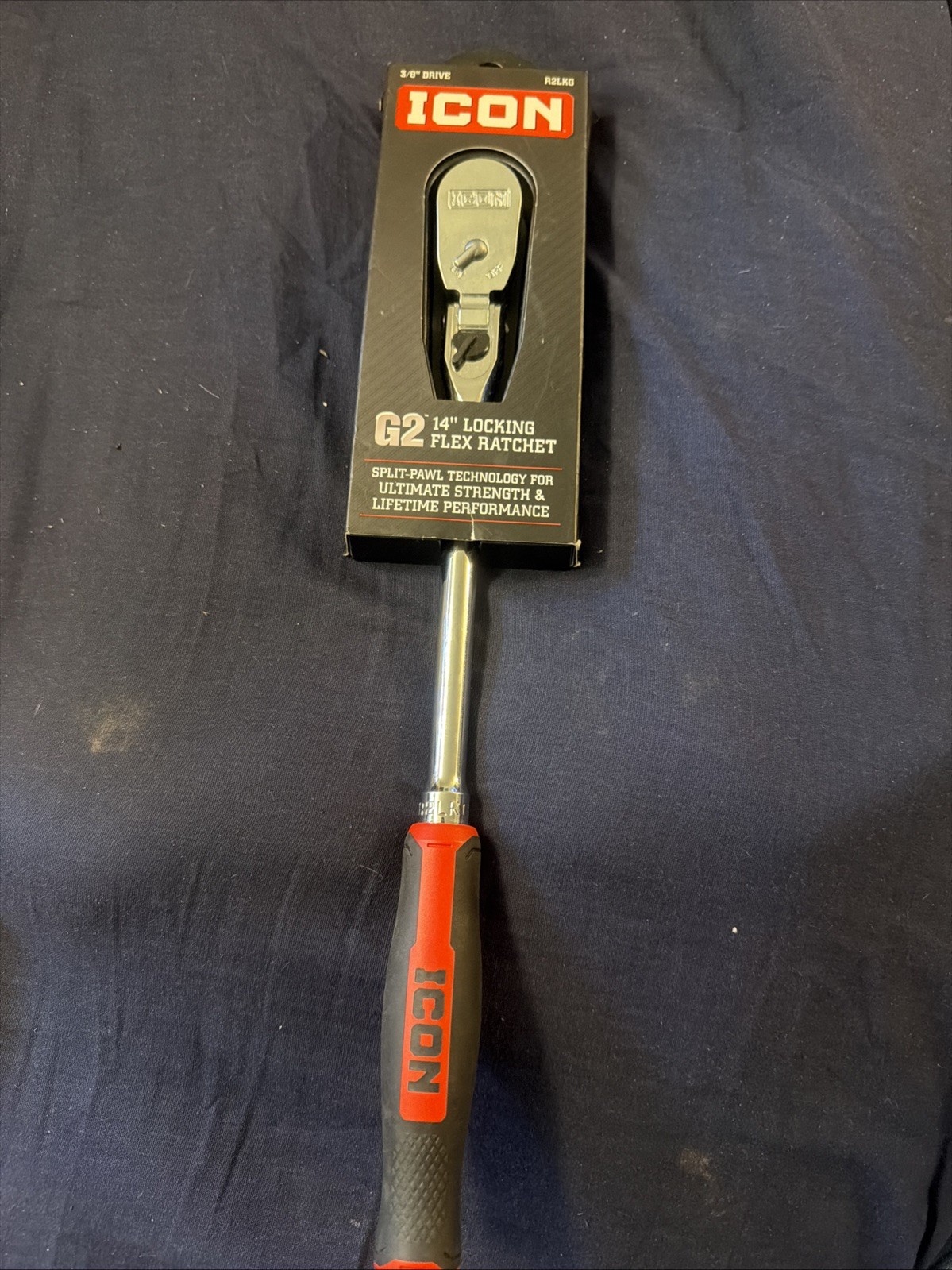 ICON 3/8″ Drive G2 14″ Locking Flex Ratchet (R2LKG) (70446)