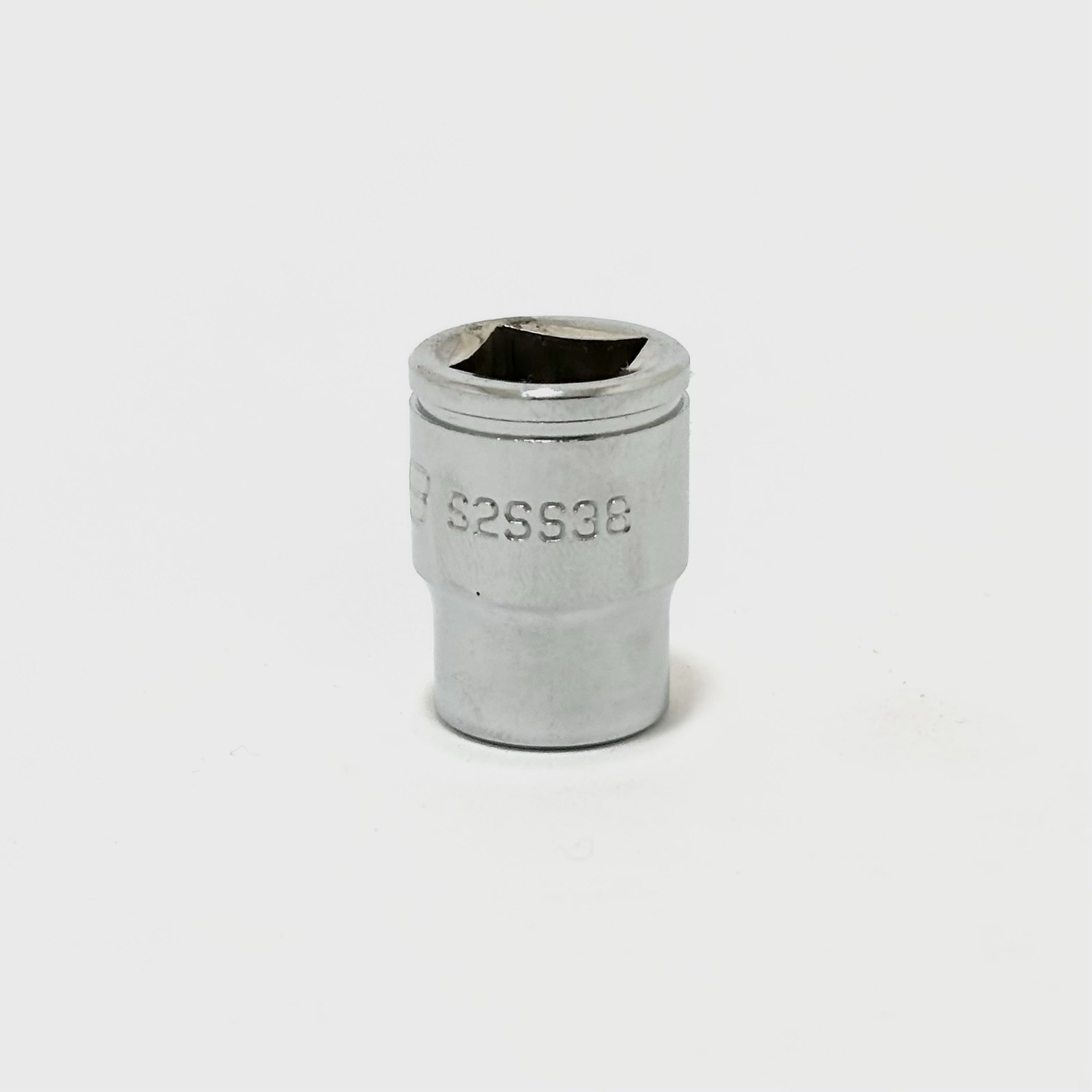 NEW ICON 3/8 INCH SOCKET 3/8” DRIVE SAE INCH 6 POINT POLISHED S2SS38