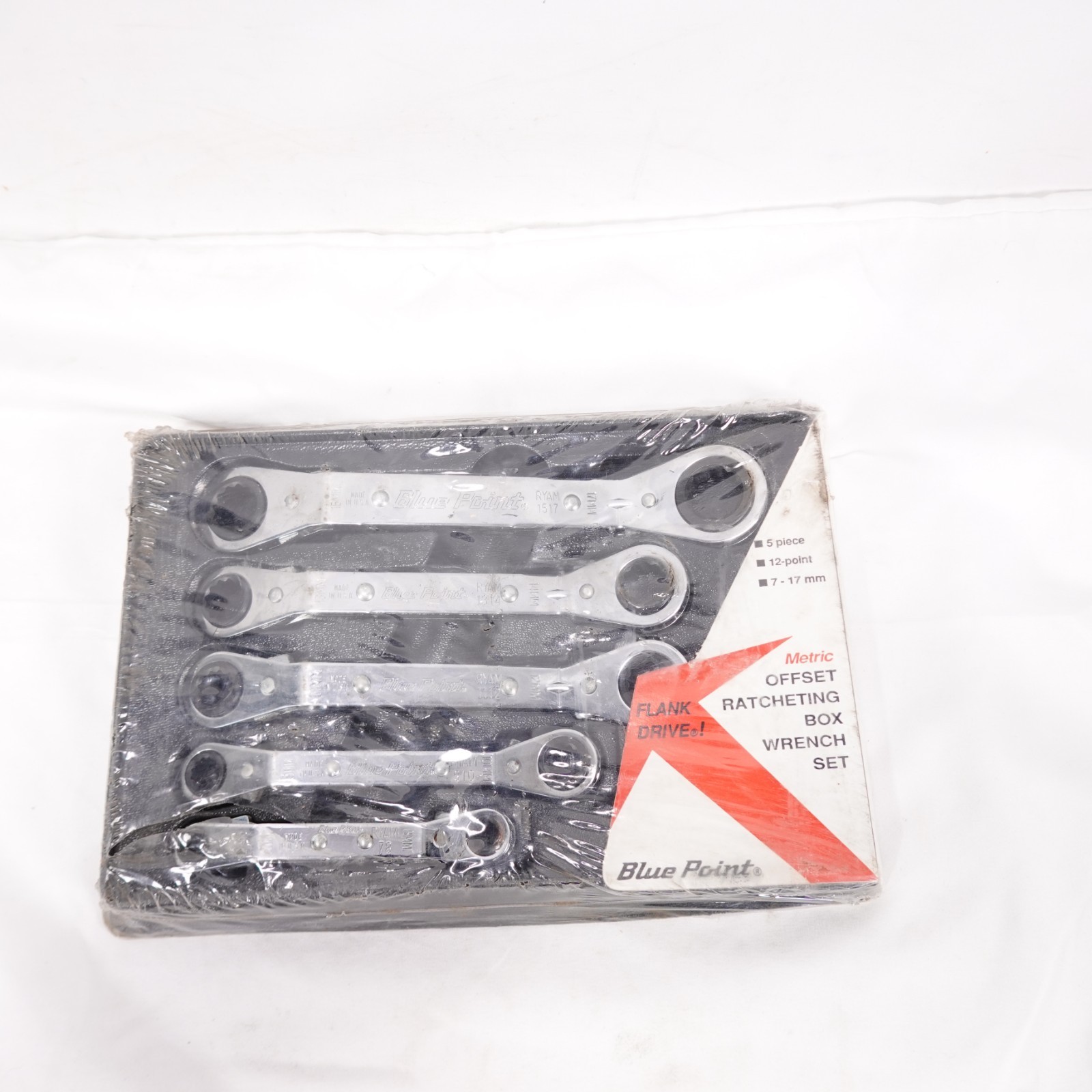 Blue Point 5pc Metric Off Set Ratcheting Box Wrench Set 7-12mm 12 point