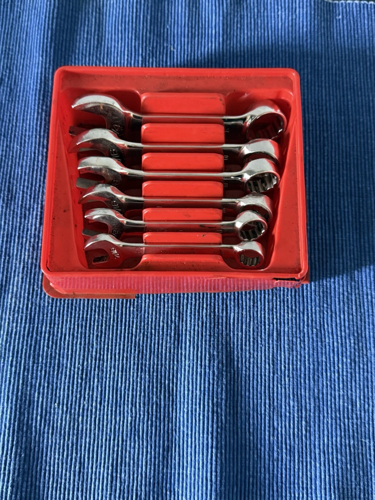 Snap-On OXI Flank Drive 12 Point Midget Combination Wrench Set of 6 Mecanic