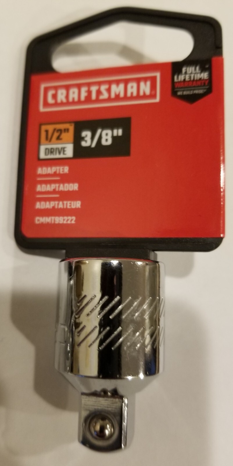 3x CRAFTSMAN 3/8 to 1/2 + 1/2 to 3/8 Socket Adapters + 1/4″ Universal Joint NEW
