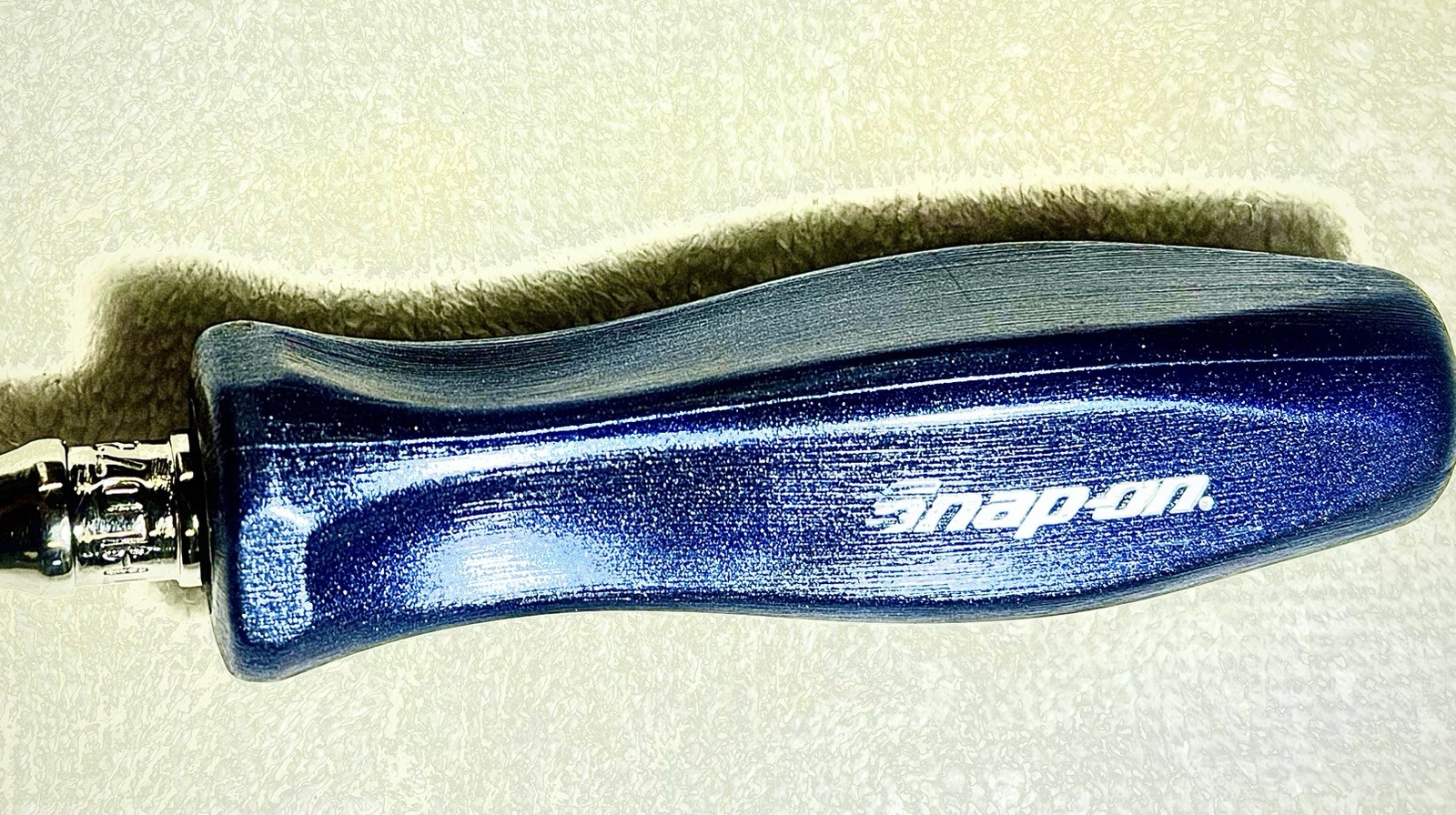 Snap-on THLD72 1/4″ Drive Ratchet Power Blue Dual 80 Long Hard Handle Fixed Head