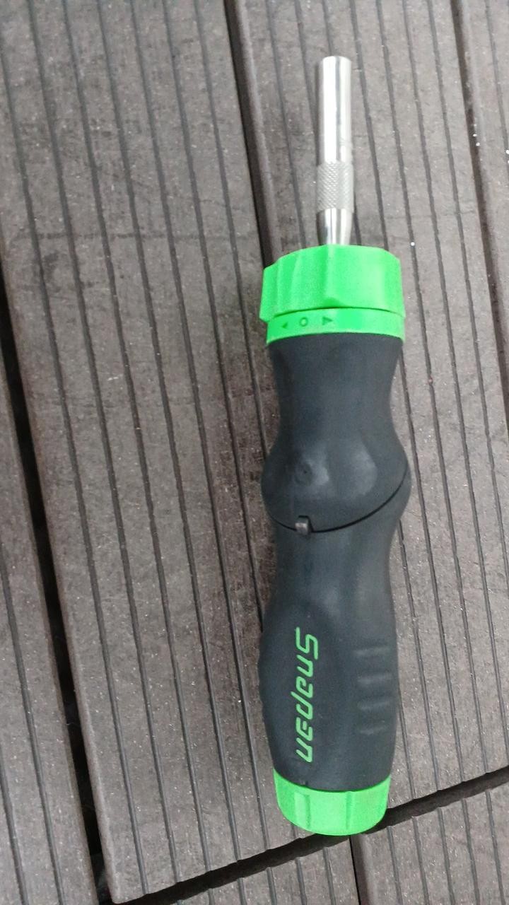 Snap-on SGDMRCE4 Multi Angle Ratchet Driver 5position Soft Grip Green