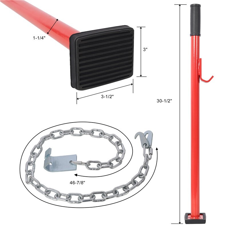 30in Universal Car Alignment Tool Panel Bumper Repair Bar Pulling Stick Body Kit
