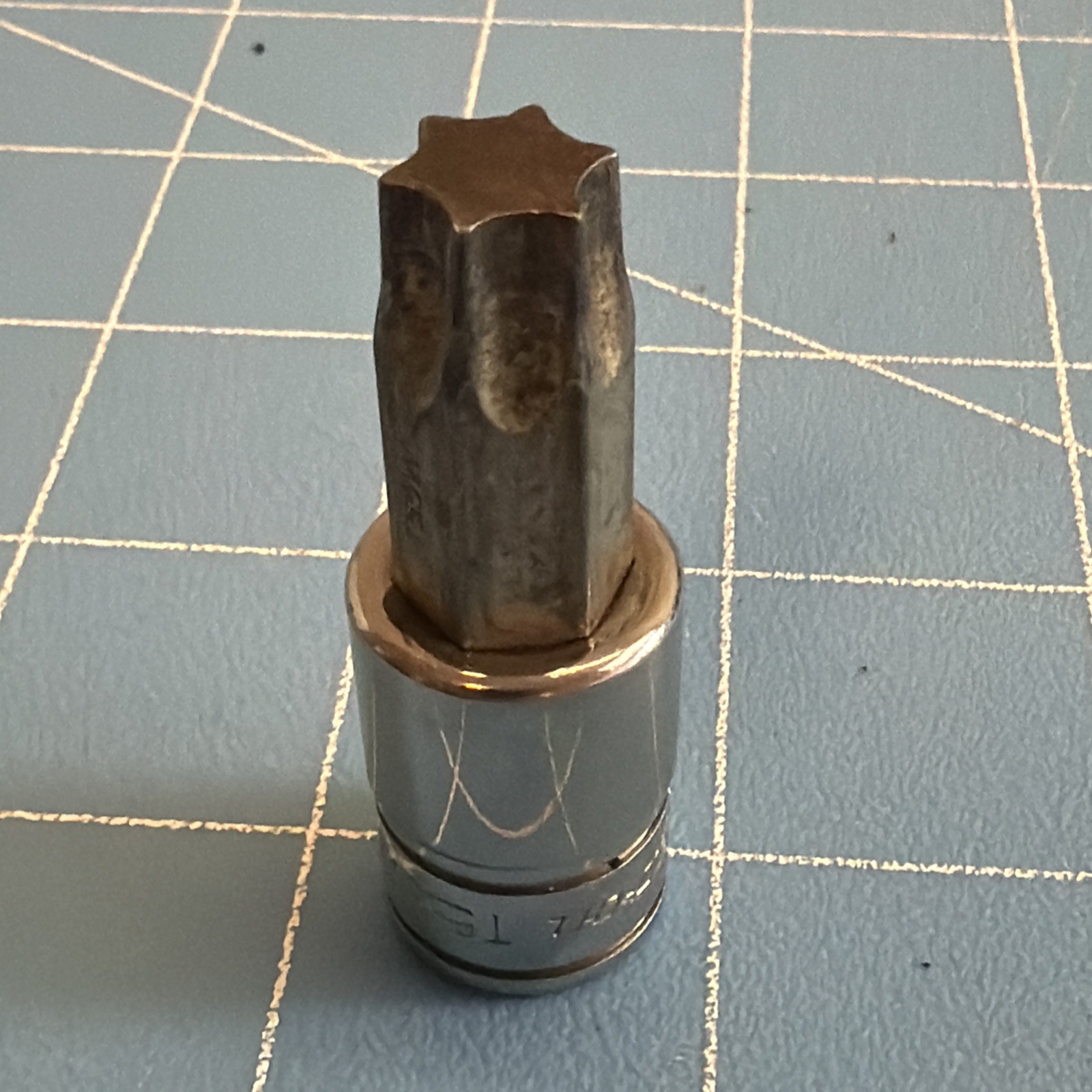 Snap On 3/8″ Drive T55 W Heavy Duty Torx Bit Driver Socket FTXB55E