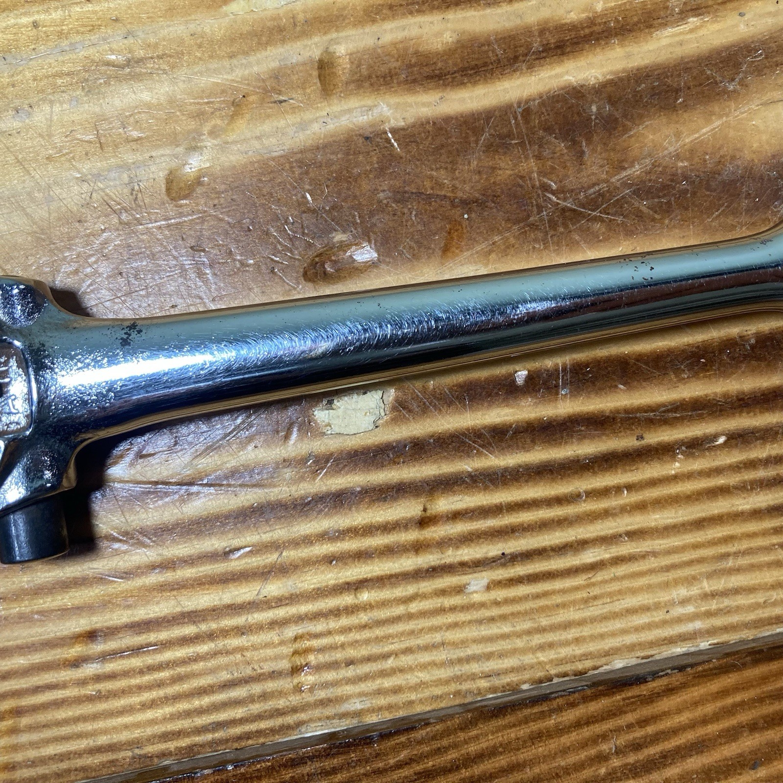 SK Tools 1/2 Drive Push Button Frankenstein Ratchet Rare Diamond Logo