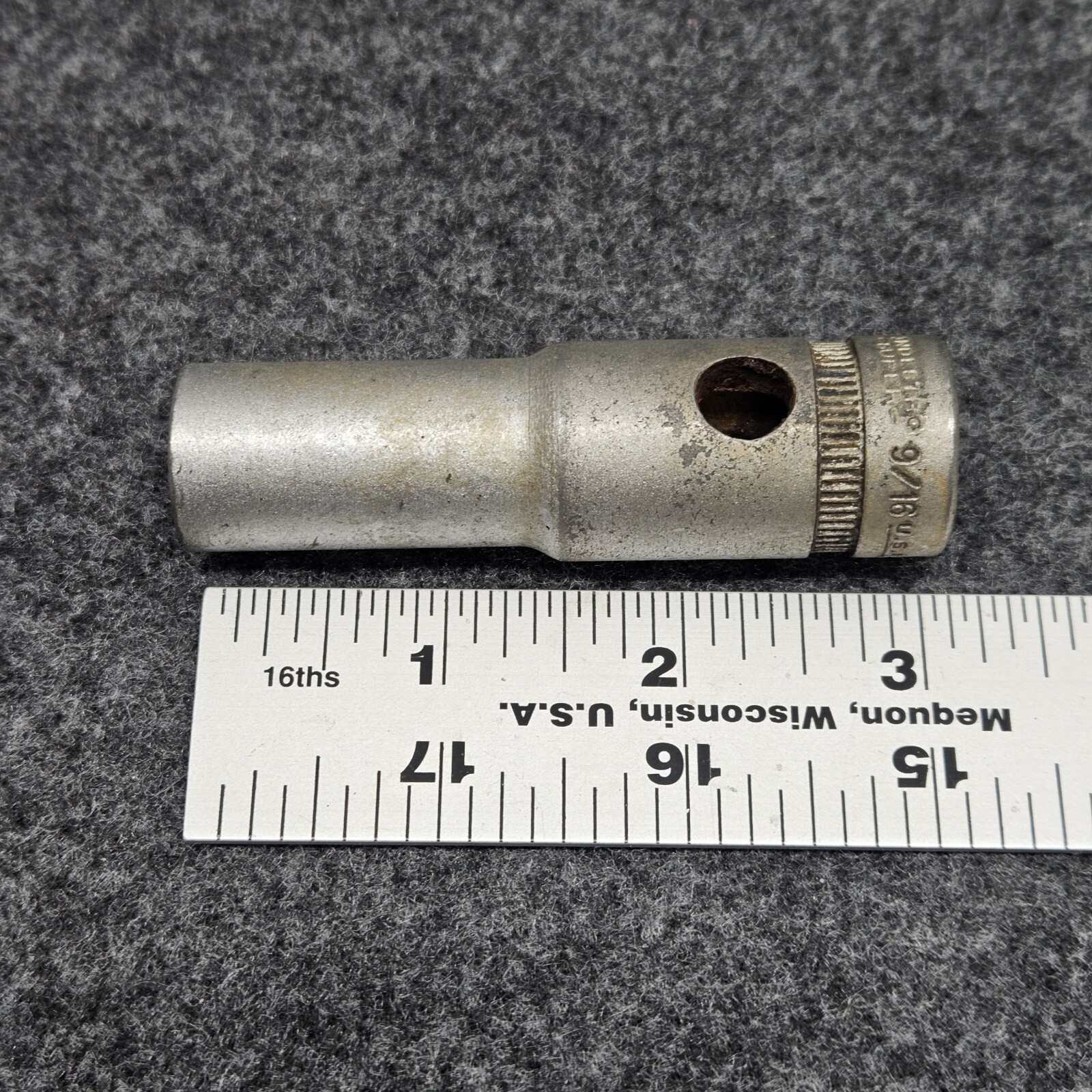 Indestro 3018 12 Point 9/16″ 1/2″ Drive Deep Socket