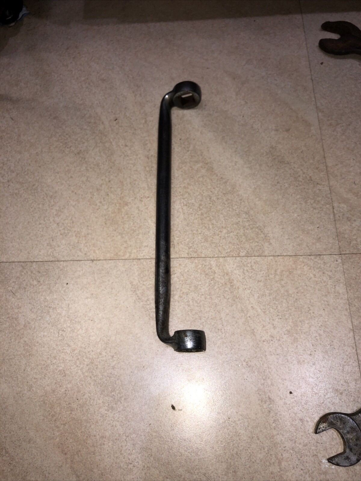 Vintage Snap-on Tools S-8164-A 5/8 Starter+Head Bolt Obstruction Box End Wrench