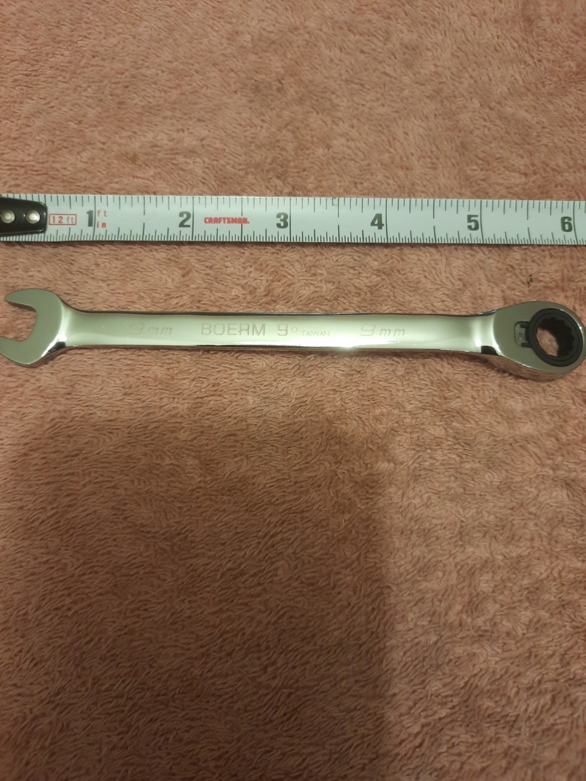 Blue Point By Snap On Tools 9 Mm Combination Ratchet Wrench Reversible