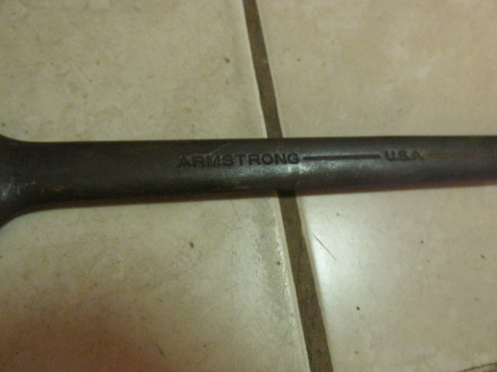 Vintage ARMSTRONG USA 5/8 COMBINATION WRENCH 10 INCHES LONG 12 POINT 30-220