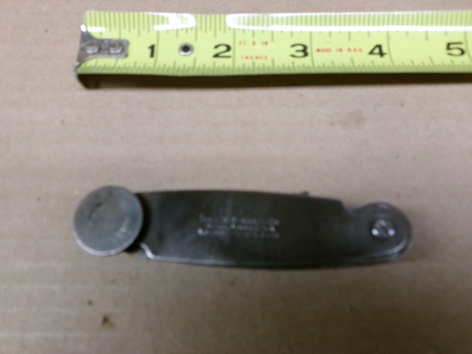 Starrett USA Screw Pitch Gauge No 155