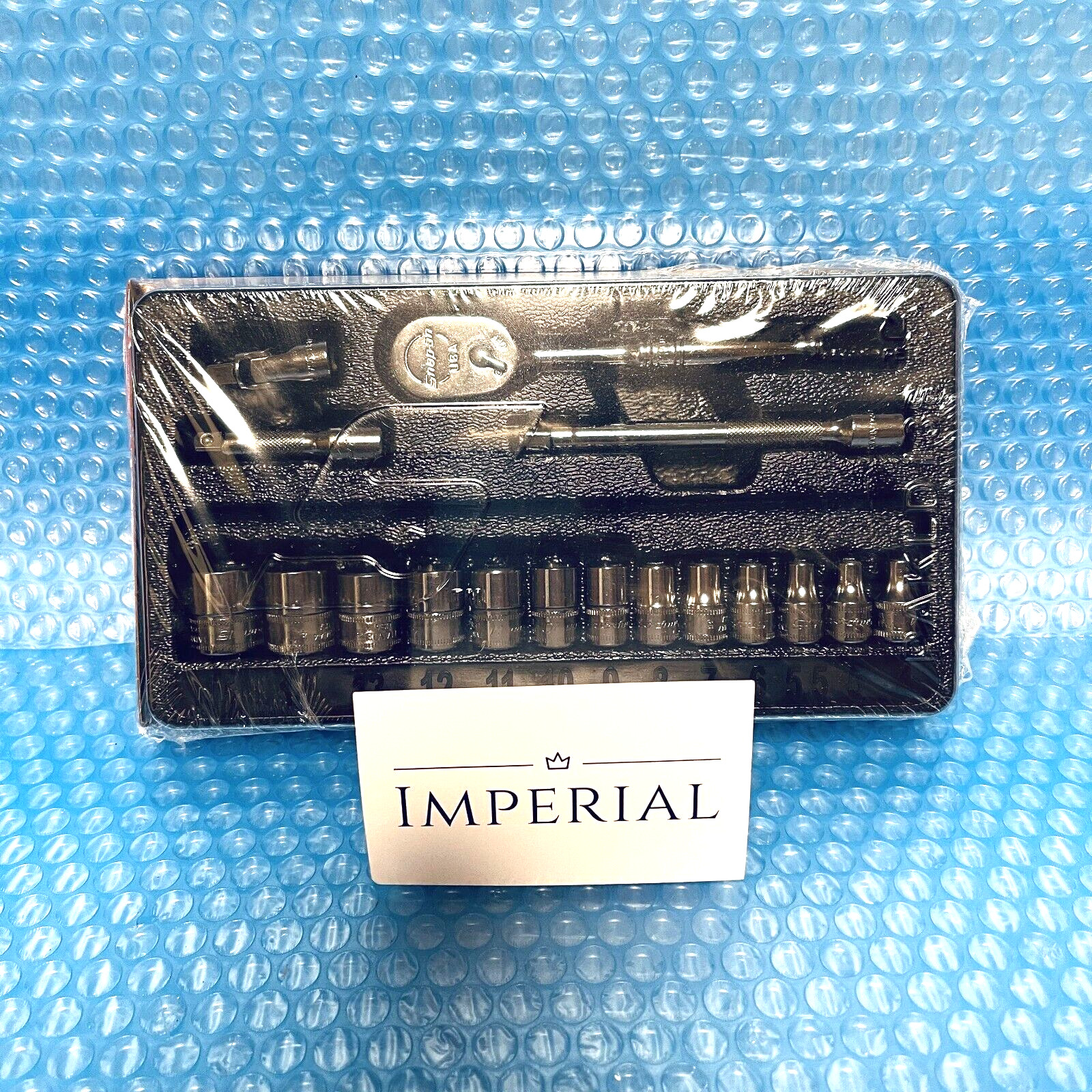 Snap-On 117TMM 17 pc 1/4″ Drive 6-Point Metric Starter Set Unused In Storage