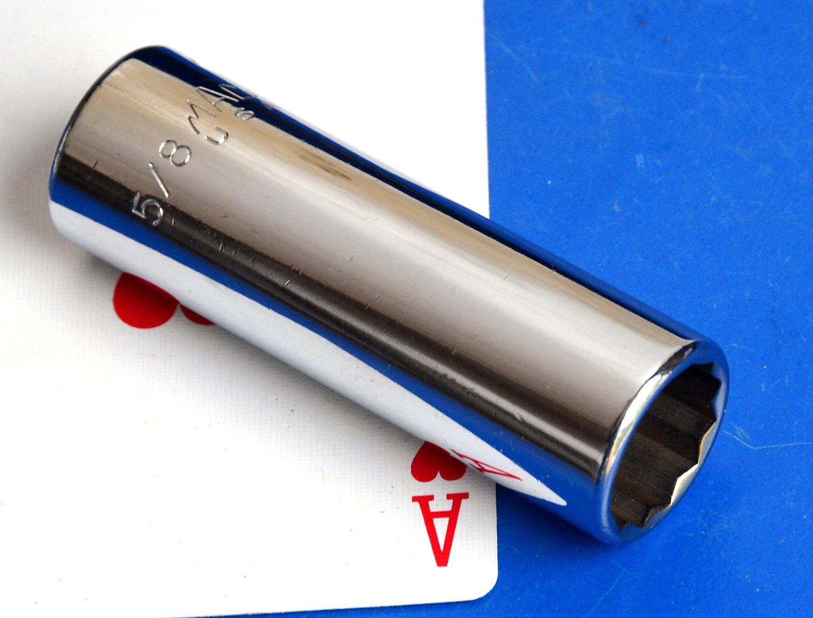 MAC Tools 3/8″ drive SAE Fractional 5/8″ Deep Chrome 12-point Socket wrench NEW