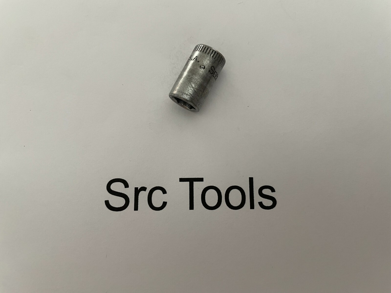 *RARE 1940* Snap-On Tools USA 9/32″ Drv 11/32″ SAE 6pt Midget Chrome Socket M-11
