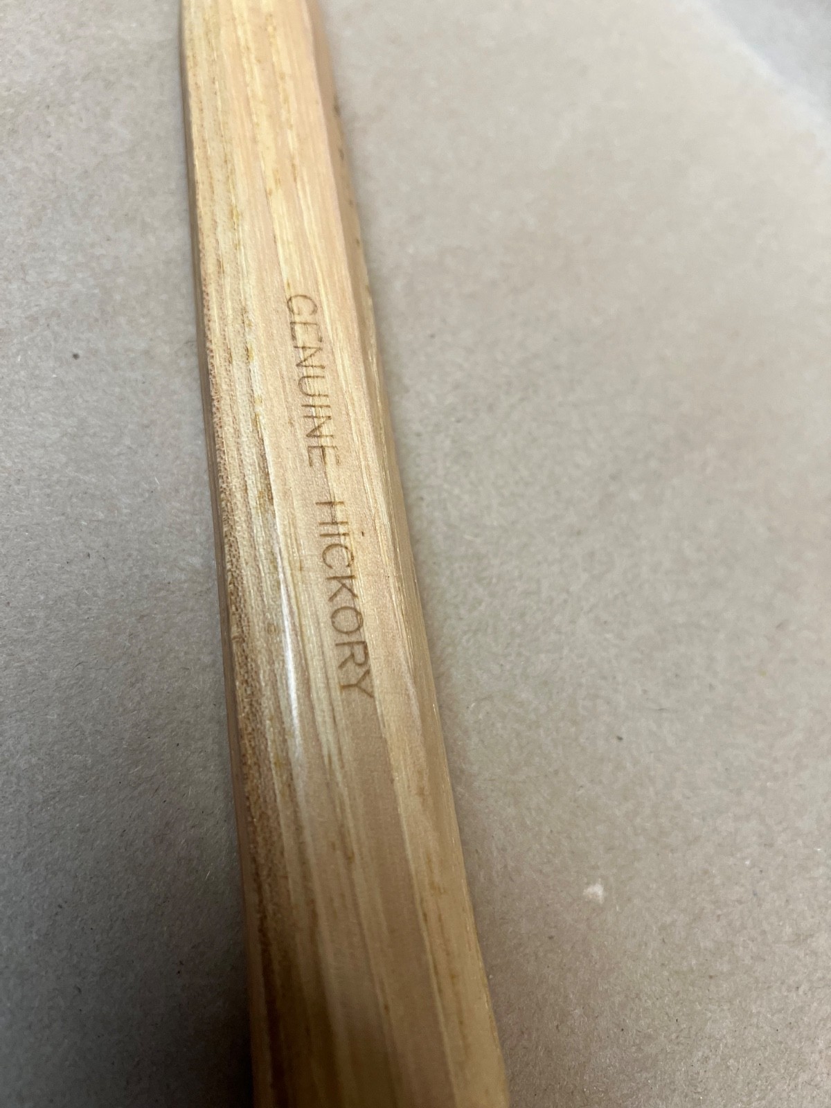 T& E Tools AUTOBODY BUMPING SQUARE shrinking hammer, ROUND FACE HICKORY HANDLE