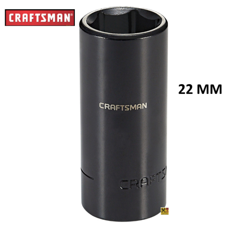 Craftsman 1/2 Inch Drive Impact Deep Socket 6 Point Metric MM Inch SAE Pick Size