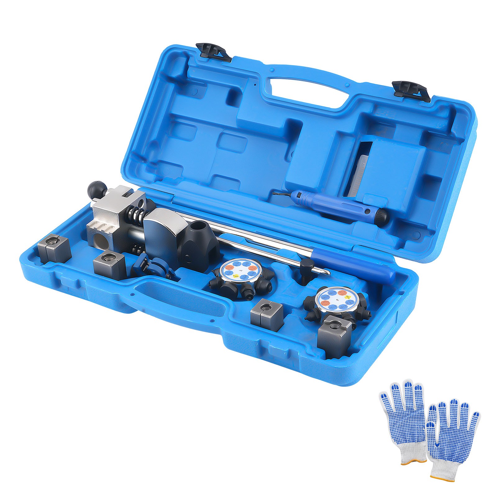 37° 45° Brake Line Flaring Tool Double Bubble Single Flare 3/16-3/8″ Kit