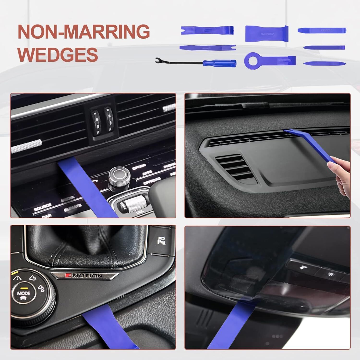 Emergency Car Unnlock Tool Kit, Vehicle Repair Lock Out Set, Long Reach Puller