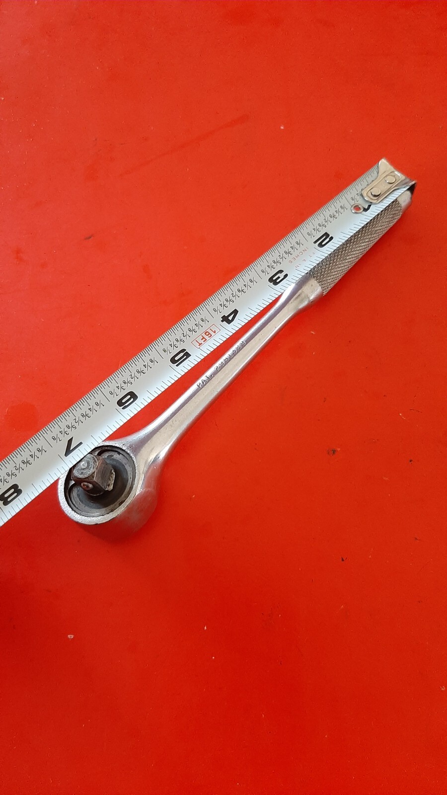Vintage MAC TOOLS USA X8R Reversible Ratchet Wrench 3/8″ Drive Knurled Grip