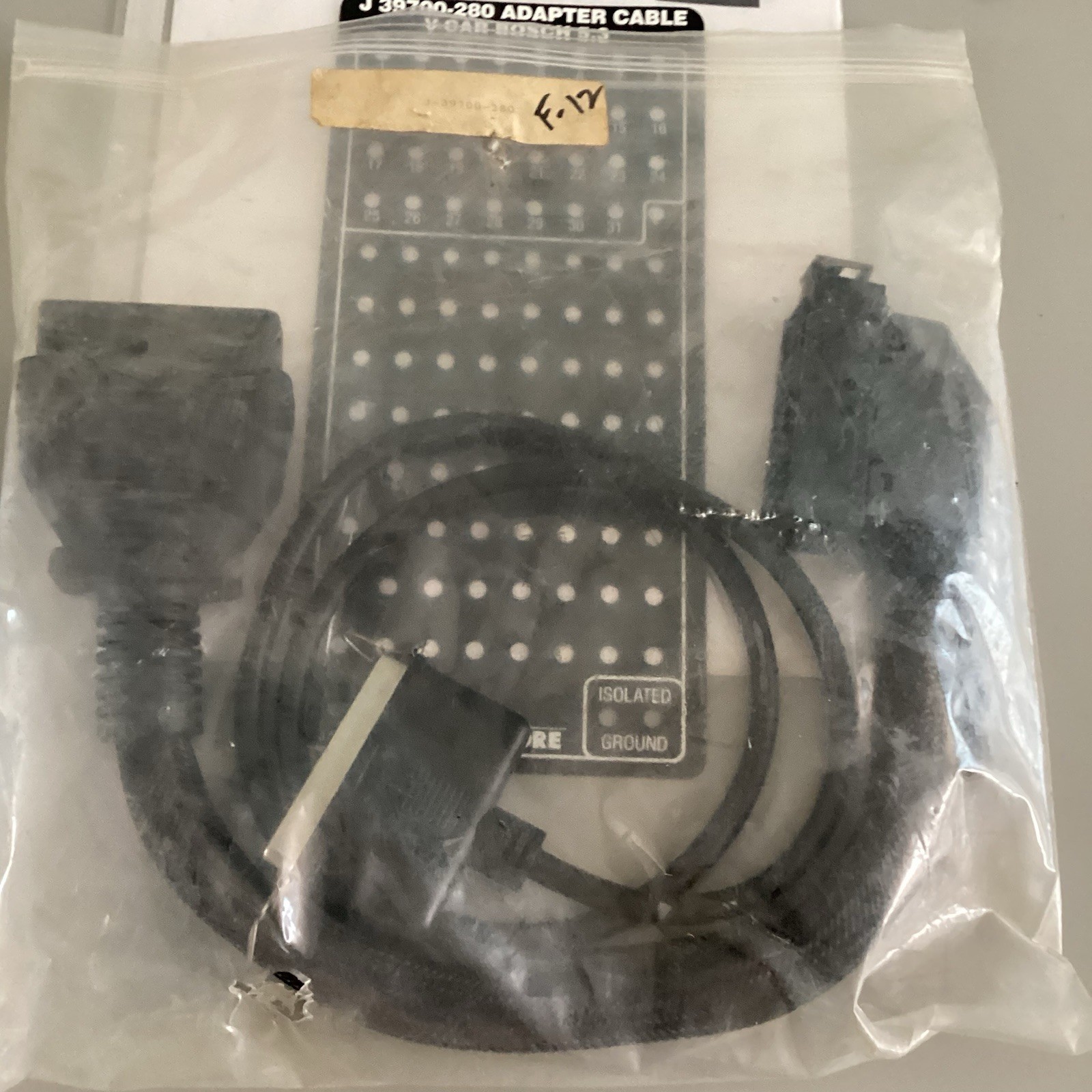 J-39700-280 Breakout Box Adapter Cable W/ J-39700-281 Overlay