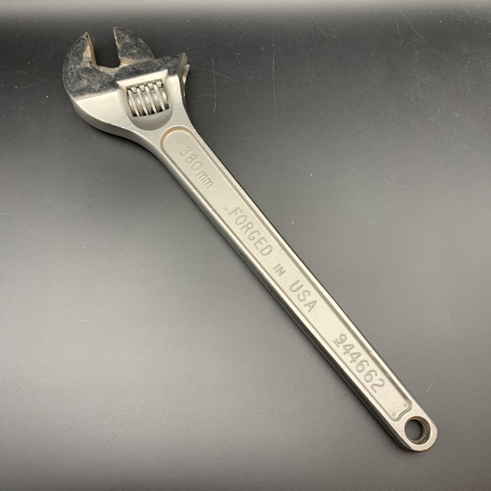 CRAFTSMAN 380MM ADJUSTABLE WRENCH 15 IN 9-44662 Made In USA