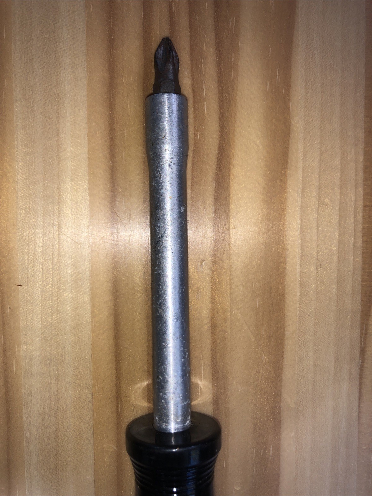 VTG Craftsman Magnetic Screwdriver 1/4” Bit Driver 43373 Black Handle Phillips
