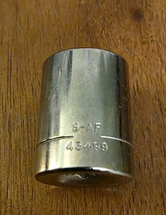 Craftsman 1/2″ Socket 6 Point 1/4″ Drive S-AF 43499