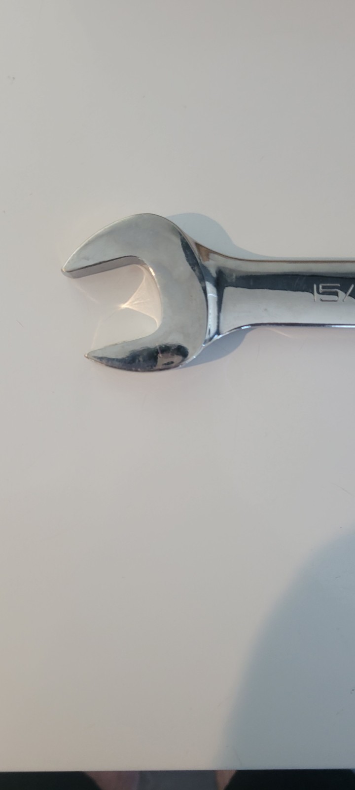 Snap-on Tools USA Like New 15/16″ SAE Standard Length 12PT Chrome Wrench OEX30B