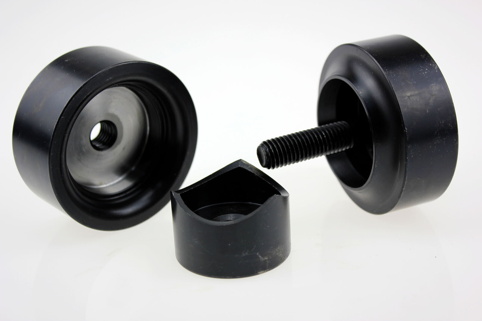 Hole Punch & Flare Tool Dimple Plate Dies in Black 1-1/2″