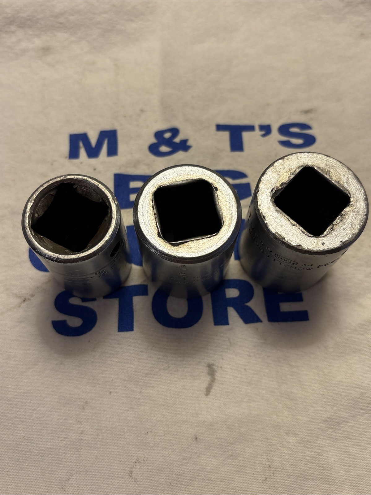Challenger by Proto USA 3/4″ Drive 3pc 12pt Chrome Socket Set 1828, 1832, 1834