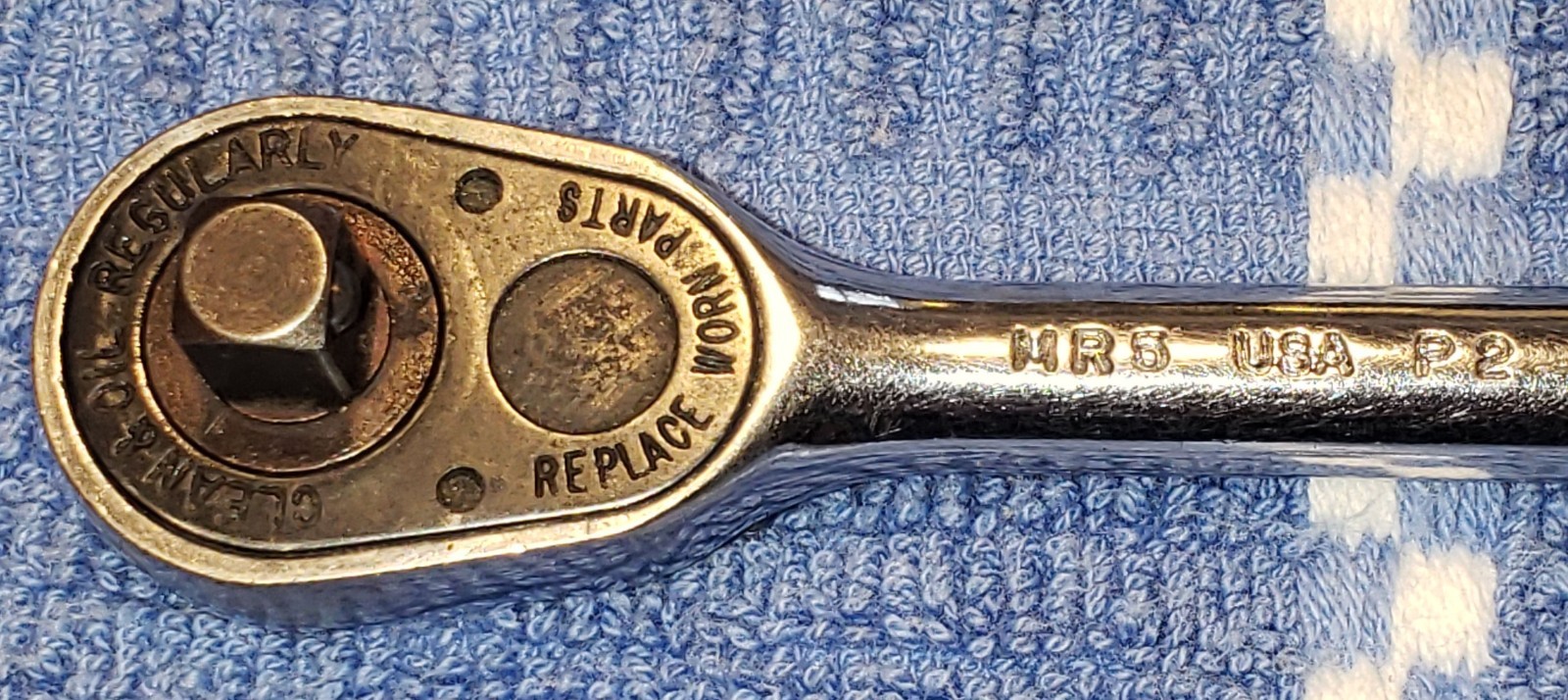 Vtg Mac Tools 1/4″ Drive Ratchet * MR5 * 4 3/4″ long