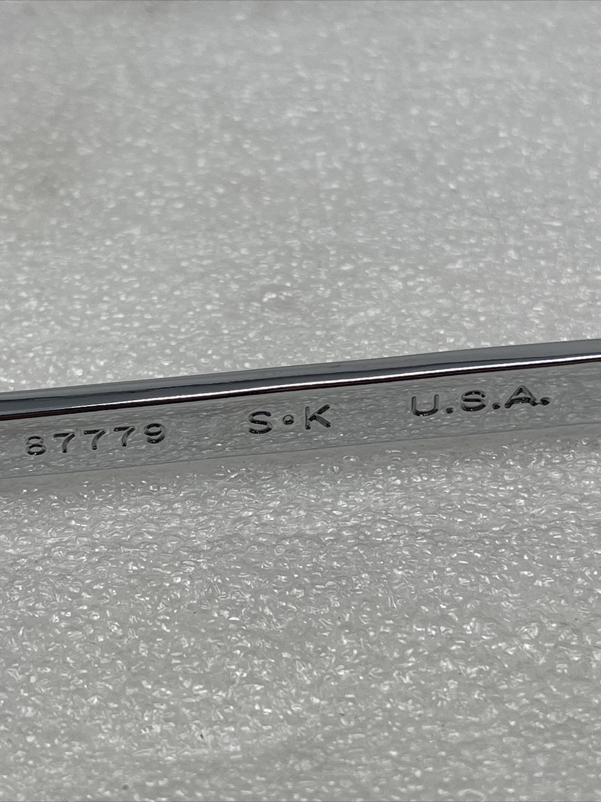 SK Tools 87779 Metric Offset Stubby Box End Wrench, 6 Point, 9mm x 10mm New USA