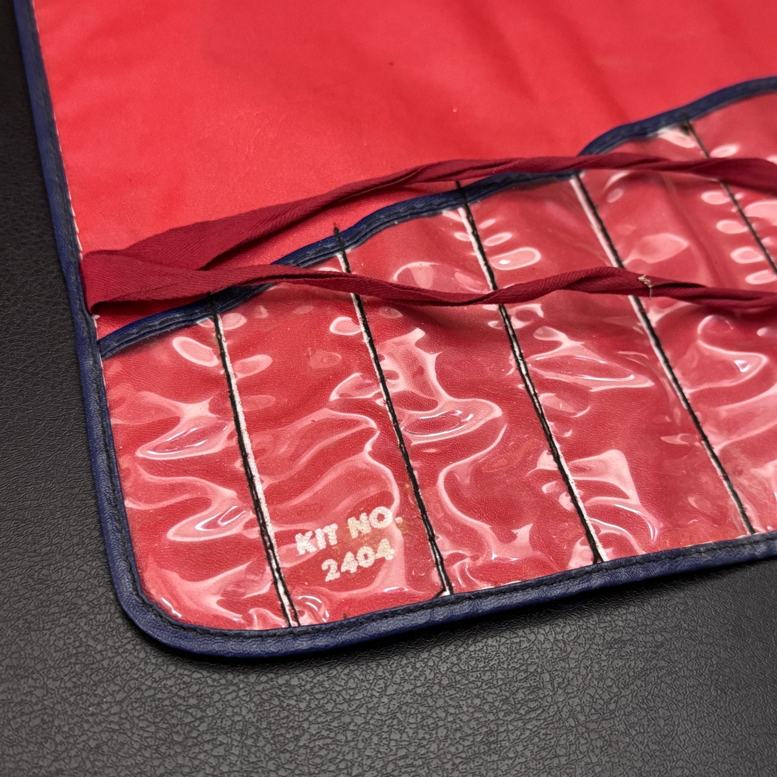 Proto Tools No. 1200 H Set 7pc Combination Wrench Roll Cover — Case Only — USA