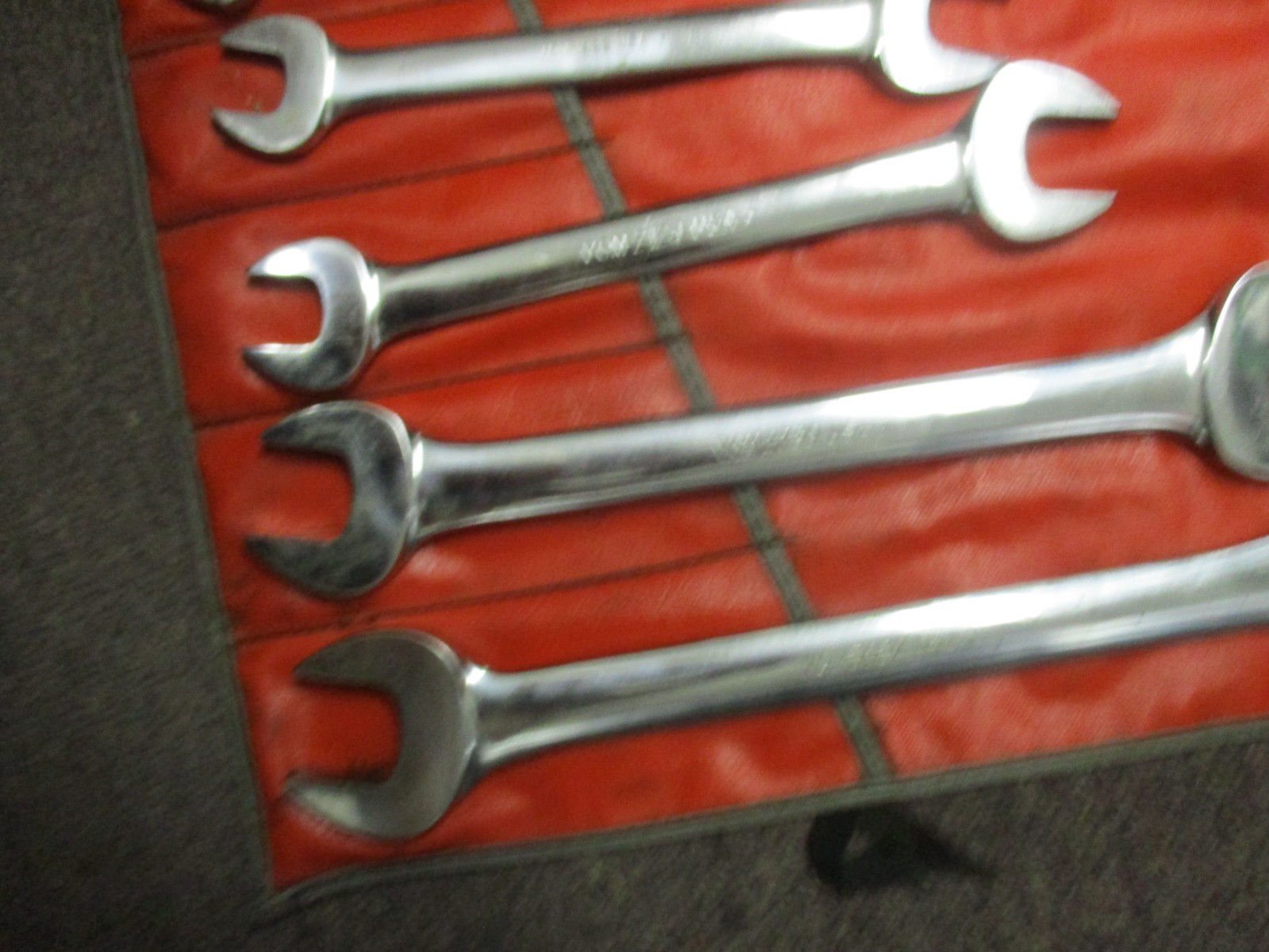 Snap on 11pc VOM Series 6mm to 32mm Double Open End Wrench Set USA