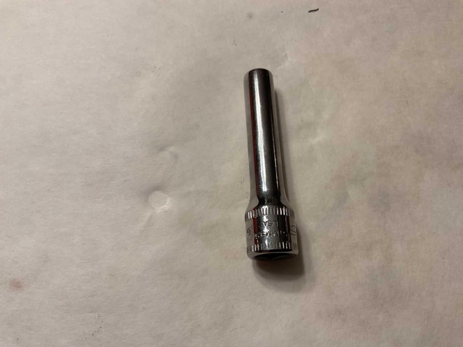 Snap on 1/4″ Drive Deep 6 Point Chrome 5.5 Socket STMM5.5