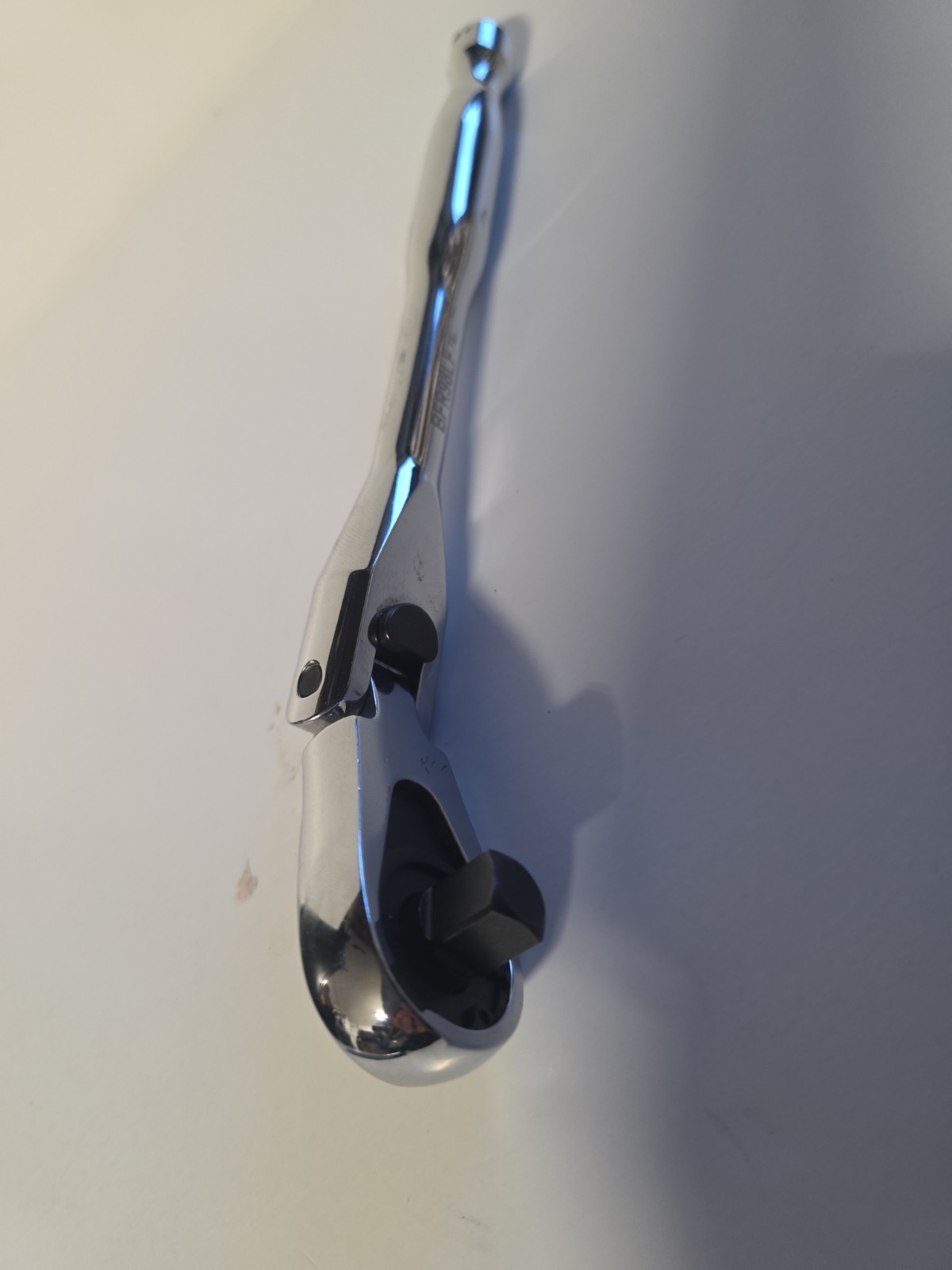 Matco Tools 3/8 Flex Head BFR98LF FE Ratchet Tool Blue Handle 9 Inch Long