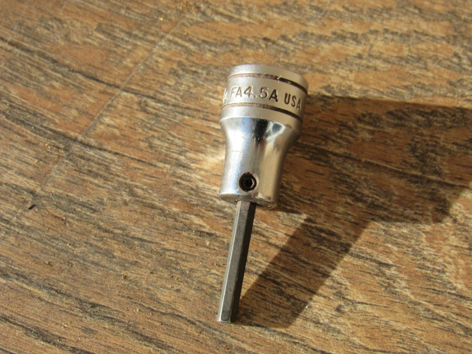 SNAP ON 9/64″ SAE FA4.5A 3/8″DRIVE STD HEX BIT SOCKET DRIVER FA4.5 UNDERLINE FA