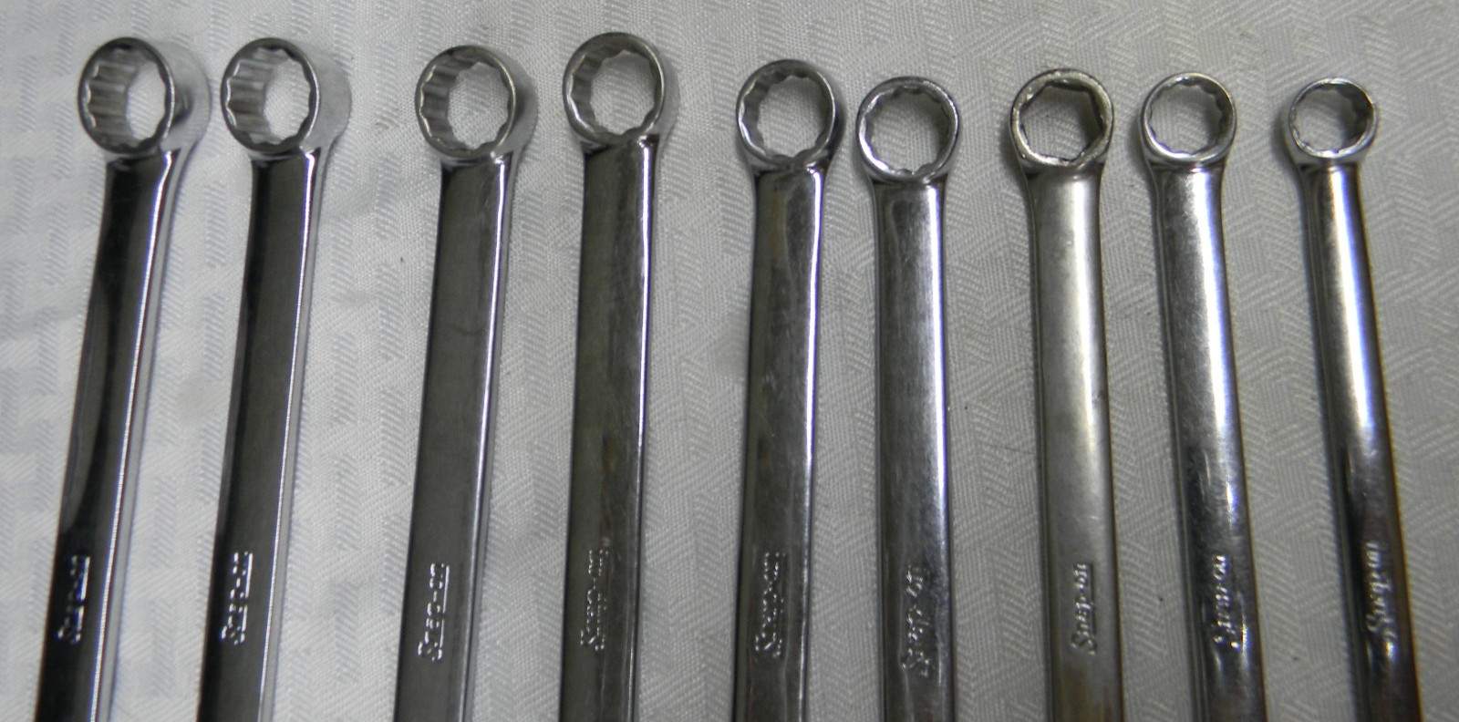 SNAP-ON 16PC METRIC 12PT COMBINATION WRENCH SET 9-24MM #OEXM713 +3