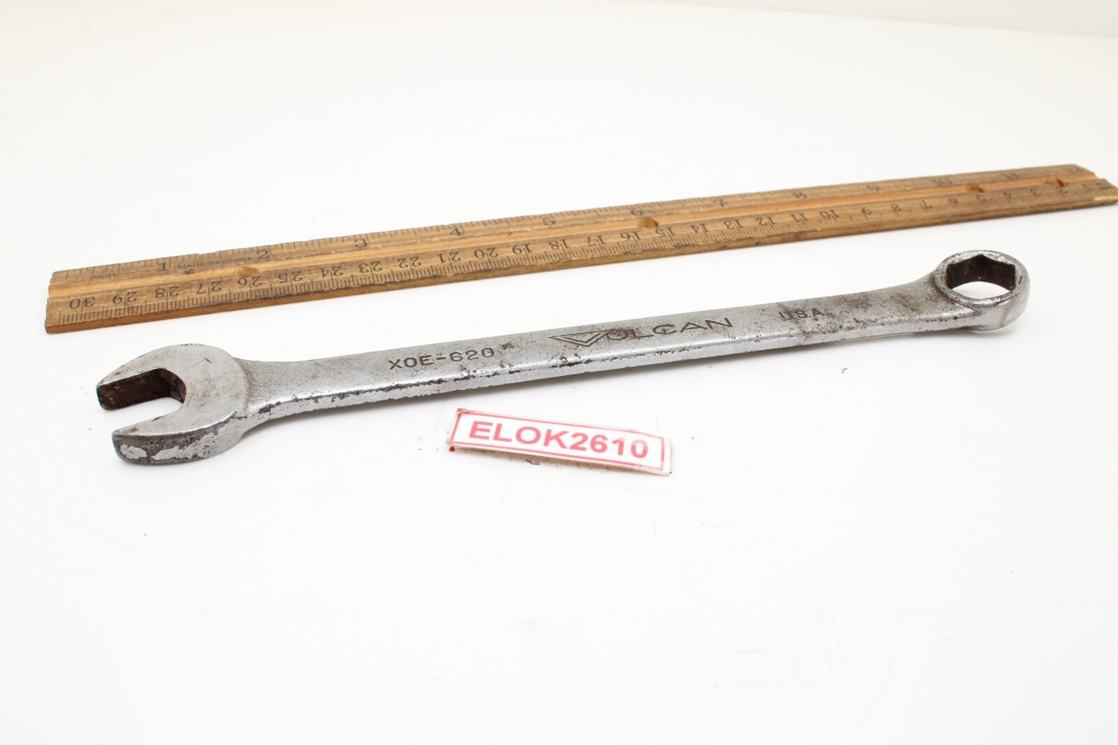 Vulcan XOE-620 5/8” 6 Point 8.5″ SAE Chrome Combination Wrench USA