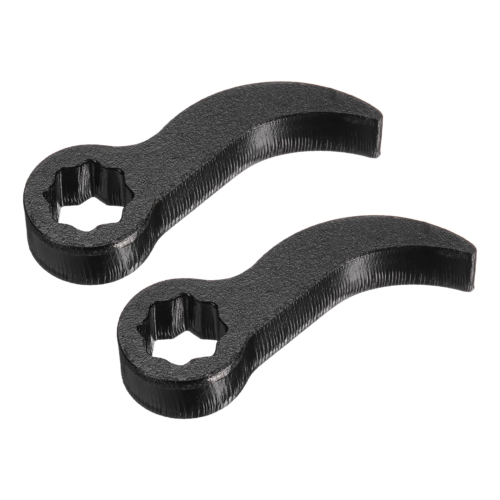 2PCS Pry Bar Wrench Adapter, 1/2″ D Star-shaped Carbon Steel Pry Bar Wrench