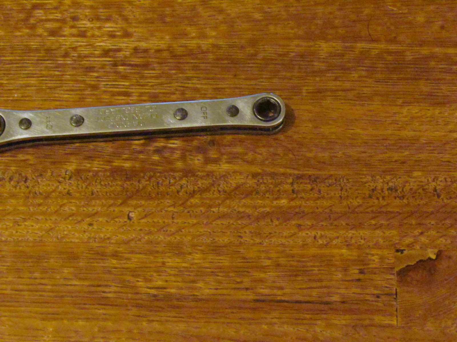 SNAP ON R810SA1/4″ X 5/16″ DOUBLE BOX RATCHET WRENCH NICE