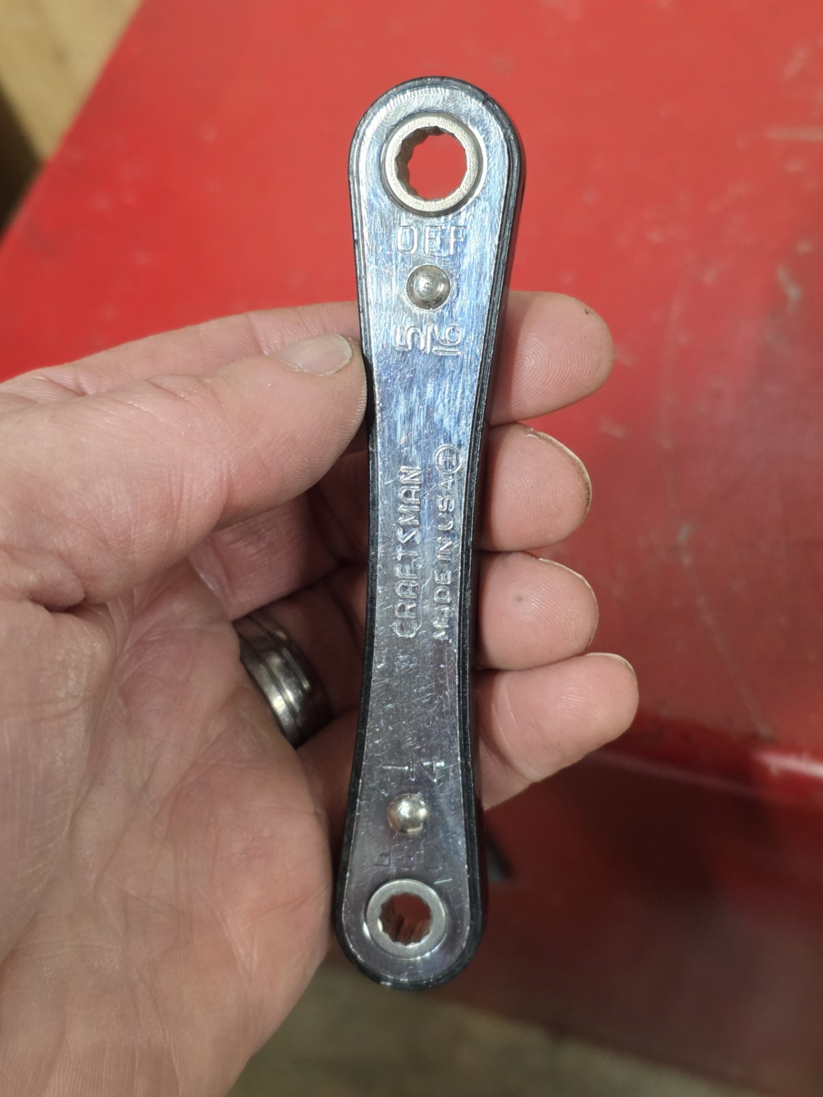 Craftsman USA 5pc. SAE Ratcheting Box End Wrench Set 1/4-5/8 3/4 7/8 15/16″ READ