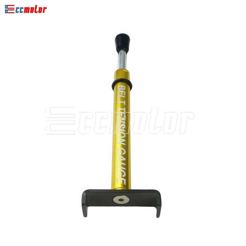 Motorcycle Adjustable Belt Tension Tool Dial Indicator Gauge for Harley Davidson