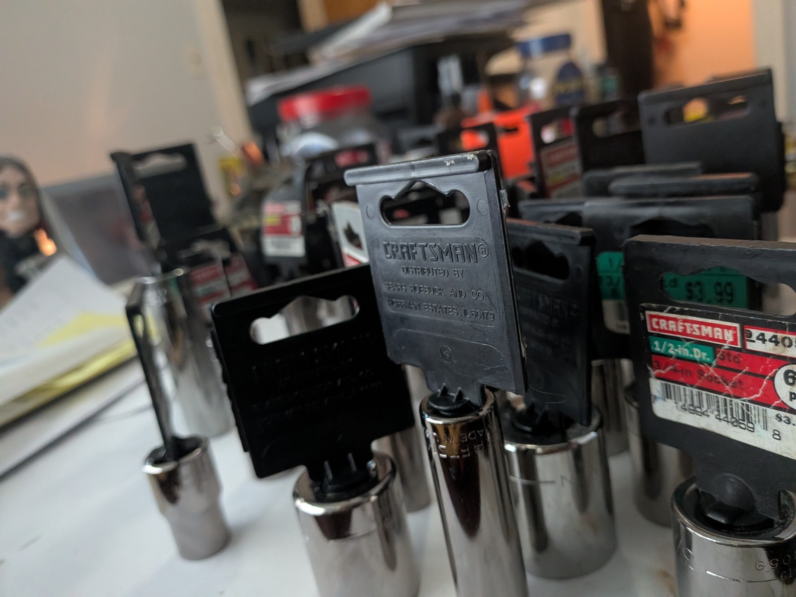 Large Lot of Craftsman Sockets & Extensions All NEW