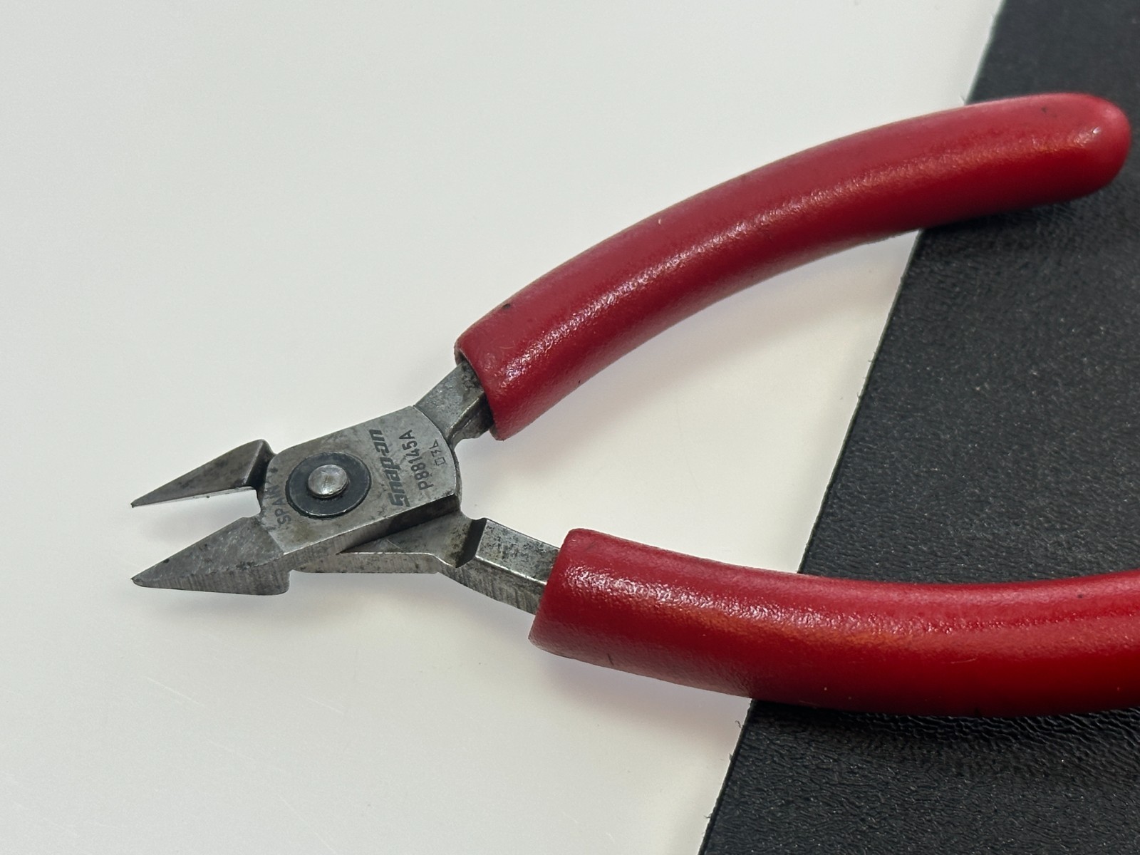 🇺🇸Snap-on Tools USA P88145A RED Comfort Grip Precision Diagonal Cutting Pliers