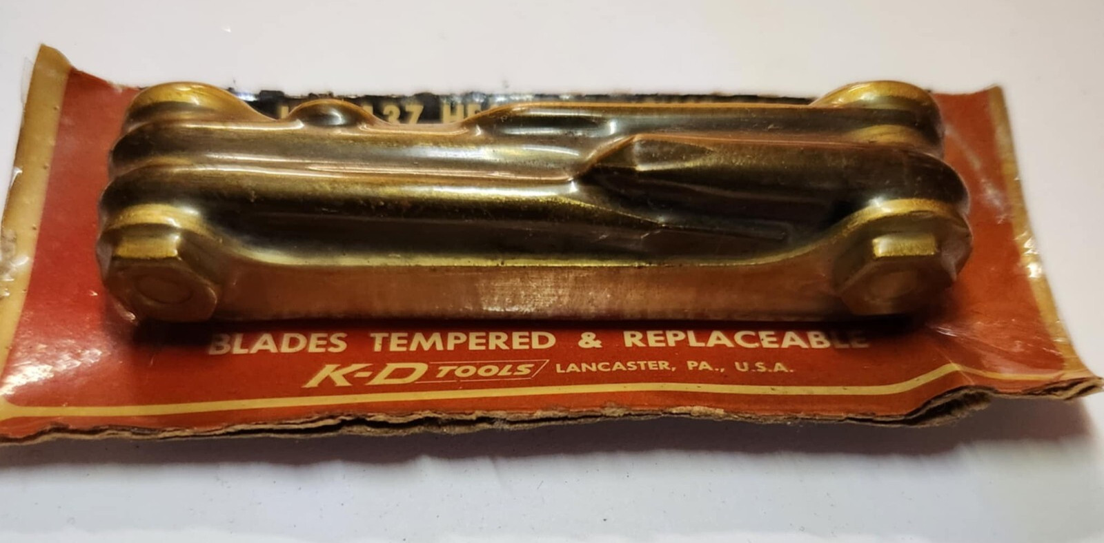 Vintage KD Tools 137 Headlight Fuse Tool Pak