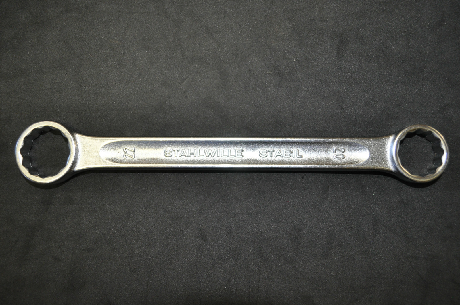 STAHLWILLE STYLE 21 20 MM x 22 MM DOUBLE ENDED RING BOX SPANNER WRENCH 41052022