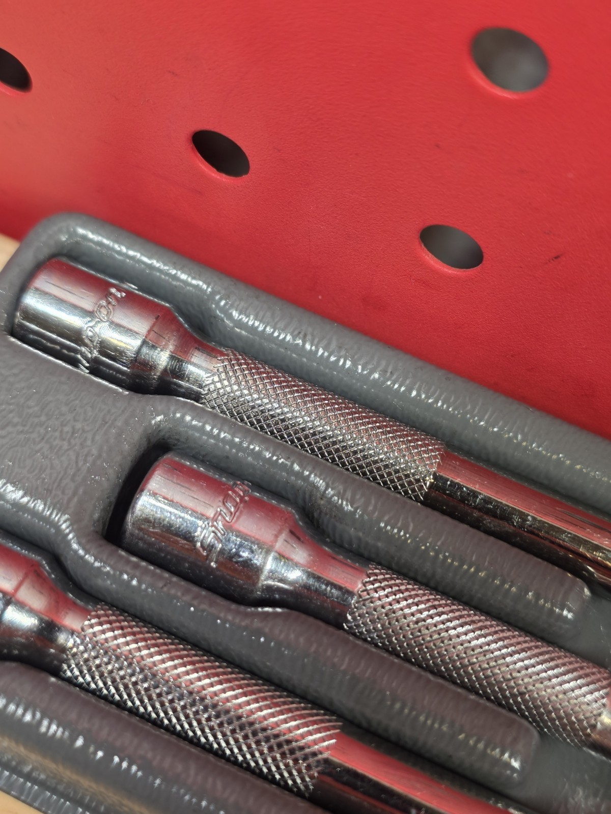 Snap-on Tools 106BTMX 6-Piece 1/4″ Drive Knurled Extension Set USA
